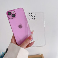 Vente en gros 2023 clair dur PC armure forte caméra protecteur coque de téléphone pour IPhone 14 Pro Max 13 Pro Max 12 11P PC anti-choc poussière
