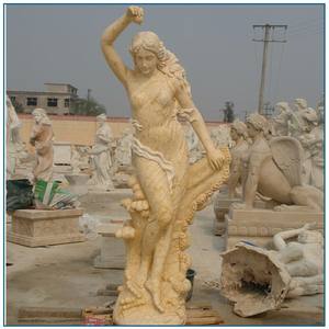 Scultura in Marmo Italiano di Donne Famose per Giardino, Altre Sculture e Incisioni in Pietra - Product Image 6