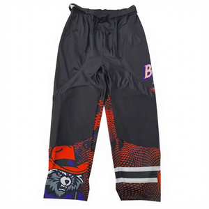Pantalon de hockey sur roulettes personnalisé Sibrin, imprimé par sublimation, 100% polyester, rembourrage en Cordura, protection professionnelle, respirant, anti-UV - Product Image 1