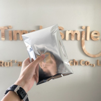Sacs d'expédition en gros pour fabricants, personnalisables avec logo, pochettes postales en polyéthylène imprimées sur mesure, sacs en aluminium argenté