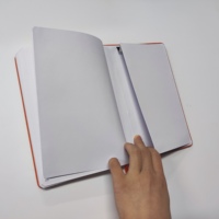 Agenda personnalisé tendance 2025 2026, agenda en cuir PU rigide, planificateur, journal de lecture, carnet à points A5