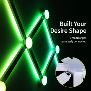 Gaming Room Decorative Wall <strong>Light</strong> Panels Music Sync <strong>LED</strong> <strong>Light</strong> Bars RGB Gaming <strong>Lights</strong> - Product Image 5