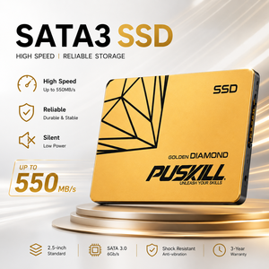 Unidad de Estado Sólido Interna PUSKILL SATA III SSD de 1 TB 2 TB de 2,5 Pulgadas, Disco Duro de Alta Velocidad de 550 MB/s para Consola de Juegos PS4 <span class=keywords><strong>PS5</strong></span> PC de Escritorio - Product Image 1