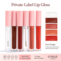 Nouveau Gloss à Lèvres Végétalien Ultra Pigmenté 2026 – Maquillage Waterproof Longue Tenue Effet Mat Minéral – Vente en Gros Marque Privée