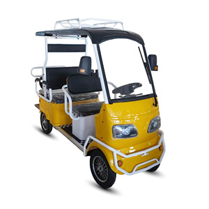 Carrito de <span class=keywords><strong>Golf</strong></span> Eléctrico HLD Homologado para Calle con Asientos para Pasajeros, <span class=keywords><strong>Motor</strong></span> de 2200W, Capacidad de Carga de 500KG, 4 Ruedas, Bicicleta Eléctrica para Turismo - Product Image 6