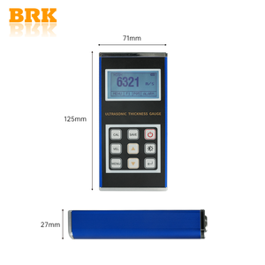 뜨거운 판매 디지털 초음파 두께 게이지 스틸 주철 테스터 배터리 작동 고정밀 0.01mm 해상도 2000 OEM - Product Image 4