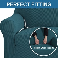 Housse extensible pour canapé, causeuse et fauteuil, pour places, 1 à 2 pièces