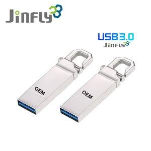 JINFLY UDP Source Factory Usb2.0 3.0 Hard Usb Drive Storage 8GB 16GB 32GB 64GB 128GB Key Usb Flash Drive Keychain