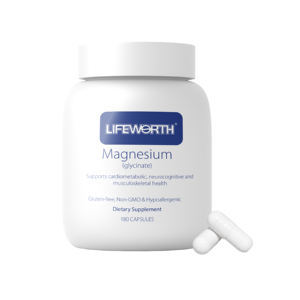 LIFEWORTH tablet 150 hitungan alat bantu tidur untuk dewasa 5-htp Melatonin Magnesium Balsem Lemon ekstrak Gelatin-pil <span class=keywords><strong>vitamin</strong></span> bebas - Product Image 3