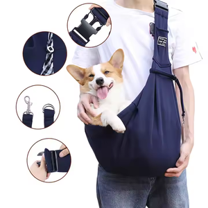 Factory Wholesale Sling Carrier for Cats and <b>Dogs</b> OEM Soft Breathable Portable Shoulder Pet cat <b>Dog</b> Travel Bag - Product Image 2