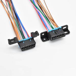 Connecteur mâle OBD2 16 broches J1962, interface de diagnostic, faisceau de câblage, prise de détection OBD pour voitures et camions OULIIVER, fil 16AWG - Product Image 3
