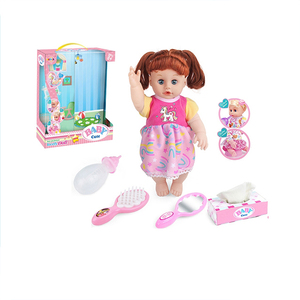 <span class=keywords><strong>DK</strong></span> Toys-muñeca con accesorios para niñas, juguete de muñeca de 14 pulgadas con espejo - Product Image 5