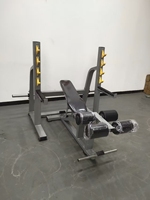 ST-1077 Rack à haltères commercial, équipement de fitness, machine d'entraînement de force pour la musculation en salle de sport