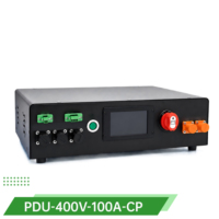 EC-HV-PDU Boîtier BMS intelligent en cascade pour batterie de stockage d'énergie, avec circuit de protection et port de charge/décharge commun pour PCBA
