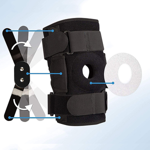 Sản xuất đệm bảo vệ khuỷu tay & đầu gối cao cấp, bản lề nhôm, hỗ trợ nén, nẹp đầu gối có bản lề - Product Image 1