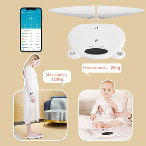 Sản phẩm em <span class=keywords><strong>b</strong></span>é nóng <span class=keywords><strong>B</strong></span>án kích thước lớn có thể tháo rời khay Analog <span class=keywords><strong>b</strong></span>é Pet Wifi BT thông minh quy mô có trọng lượng quy mô cho trẻ sơ sinh và mẹ - Product Image 1