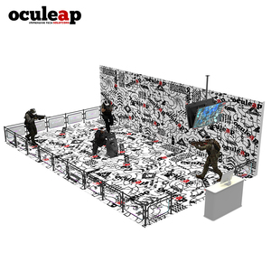 Máquina de Juegos de Realidad Virtual, Simulador de Tiro para 4 Personas, Arena de Realidad Virtual, Plataforma de Batalla Multijugador, Simulador de Movimiento Láser 12D VR - Product Image 4