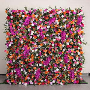 Or Rose Violet Rose Phalaenopsis Eucalyptus <span class=keywords><strong>Secret</strong></span> <span class=keywords><strong>Jardin</strong></span> Chambre Fleur Mur Fond <span class=keywords><strong>De</strong></span> Mariage - Product Image 2