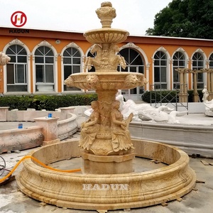 Fontaine d'eau de jardin japonaise en marbre de décoration extérieure - Product Image 6