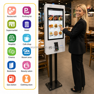 Kiosco <span class=keywords><strong>de</strong></span> Pago con Pantalla Táctil, Kiosco con Soporte <span class=keywords><strong>de</strong></span> Piso, Terminal POS para Exteriores con Windows - Product Image 5