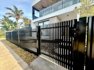 Listón de Aluminio para Cercas de 1.2 m de Alto, Barra Plana para Cercas, Panel de Listones Flotantes para Cercas - Product Image 6