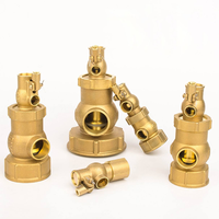 Vanne à flotteur à filetage femelle DN25-DN100 à petit orifice en laiton, contrôleur de niveau d'eau hydraulique à interrupteur automatique