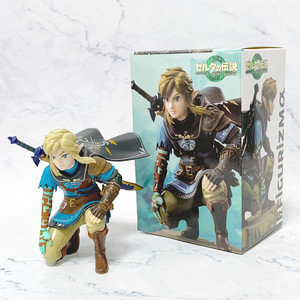 Figura de Anime al por Mayor, Nuevo Estilo, Zelda TotK, Figura de PVC de 12 cm, <span class=keywords><strong>Link</strong></span> en Posición de Sentado, Figura Coleccionable, Modelo de Premio - Product Image 1