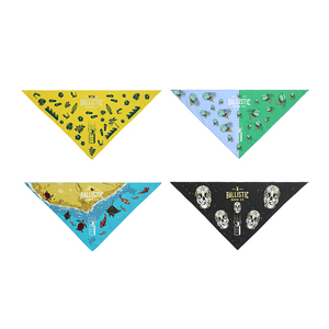 Patrón personalizado perro Bandana triángulo perro bufanda mascota dueño regalos gato cuello bufanda con logotipo - Product Image 3