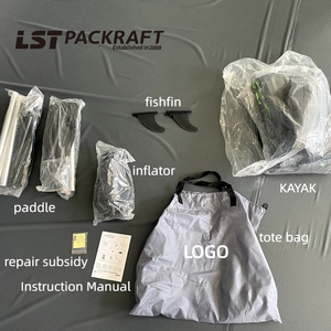 68307 K2 Kayak 2 người ngoài trời chuyên nghiệp Inflatable thuyền chèo thuyền Kayak bơm hơi với mái chèo cho chơi game thể thao - Product Image 6