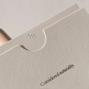 Logotipo impreso personalizado azul 10*15cm papel de arte tarjeta de felicitación caja de sobre tarjeta de regalo de membresía soporte de embalaje - Product Image 4