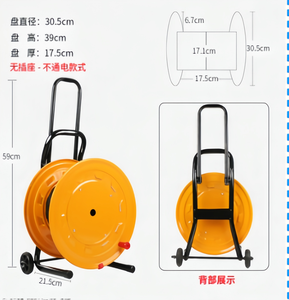 Enrouleur de câble automatique mobile 220V10A/16A320mm pour le génie électrique Enrouleur de câble industriel Enrouleur de câble en plastique - Product Image 4