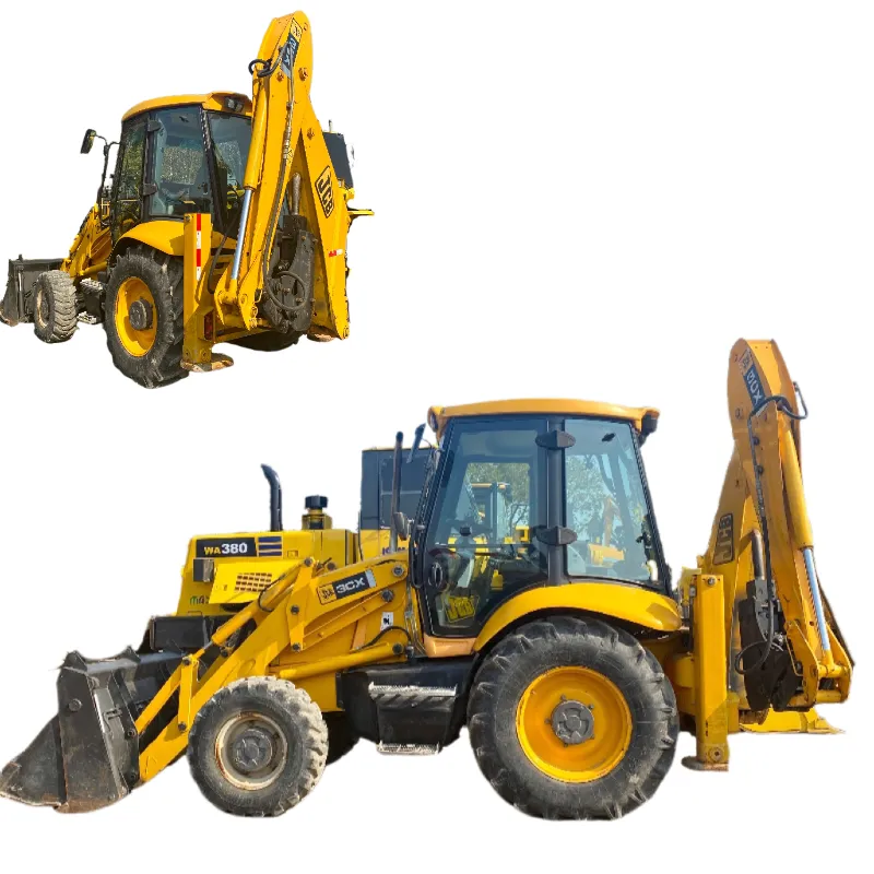 多機能中古JCB3CX牽引可能バックホー販売/中古バックホーローダー3CXホイールローダーJCB3CX