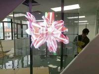 Rideau de fenêtre en verre led p1.73, panneau d'affichage transparent, pour mur vidéo de publicité d'intérieur, panneau d'affichage led