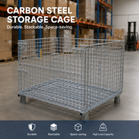 Plataforma de Paletización de Acero al Carbono de Alta Resistencia con Etiqueta RFID Integrada para Gestión de Inventario de Alquiler de Herramientas de Alto Valor