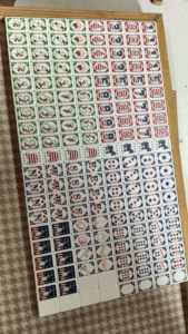 Jeu de Mahjong américain en acrylique sur le thème de l'histoire américaine, précommande en usine disponible - Product Image 5
