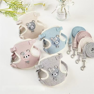 Venta al por mayor de accesorios de algodón personalizados para mascotas: Placa de identificación, Collar para perro, Correas, Arnés, Conjunto de lazo y Bolsa para excrementos de perro - Product Image 5