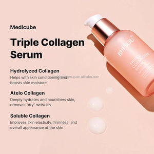Productos de Belleza Coreanos para <span class=keywords><strong>el</strong></span> Cuidado de la Piel, Suero Orgánico con Ácido Hialurónico Antienvejecimiento, Hidratante, con Niacinamida y Triple Colágeno - Product Image 4