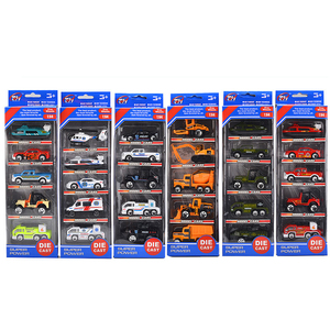Hot 1:64ของเล่นเฮลิคอปเตอร์รถเรือรถบรรทุกโมเดลฟรีล้อวิศวกรก่อสร้างรถของเล่นสำหรับเด็ก - Product Image 1