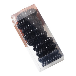 Fasce per capelli comode all'ingrosso per le donne e i bambini ad alta elasticità della bobina dei capelli delle fascette del telefono del cavo dei capelli delle fasce - Product Image 6