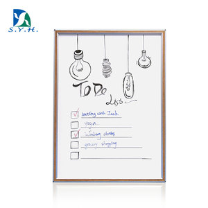 2-en-1 <span class=keywords><strong>de</strong></span> marco <span class=keywords><strong>de</strong></span> aluminio magnético aviso <span class=keywords><strong>pizarra</strong></span> con corcho - Product Image 1
