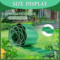 15cm x 9m paysage bordure bordure 1PCSFence jardin fleur lit ferme pelouse treillis cadre traité sous pression Nature Type