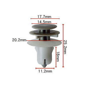 Dodge Ram <b>Door</b> Panel Clips D405 17.7mm 14.5mm 20.2mm 25.2mm PA66 <b>Trim</b> Retainer For Car Interior Dash Frame Kits - Product Image 1