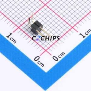 5AIW3-7440-102-W0 Pin Header Bent Lead Through Hole,P=1.27mm Connector 1x2P 1.27mm Pin Header Right Angle Insert - Product Image 1