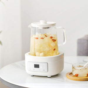 Elettrodomestici intelligenti bollitore elettrico 1.2L produttore scaldabagno portatile vetro salute teiera - Product Image 4