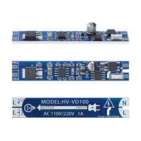 Module d'interrupteur inductif IR GREESON AC110V-220V 1A Haute tension Gradateur LED Capteur de main/porte pour porte de placard