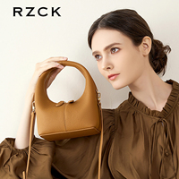 RZCK Dubai luxe imperméable sans logo petit sac à main à poignée supérieure marron chic en cuir végétalien sacs à bandoulière pour femmes 2025 sacs à main