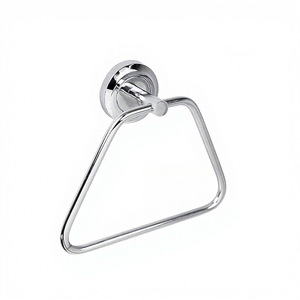 Premium Stainless Steel Towel Ring Bathroom Towel <b>Hanger</b> Wall Mounted Bathroom Accessories Rust Resistant Modern Holder - Product Image 4
