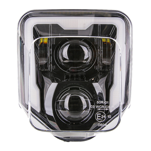 Pour Husqvarnas 701 Enduro <span class=keywords><strong>SuperMoto</strong></span> 501 300 <span class=keywords><strong>450</strong></span> 350 250 2014 phares LED phare DRL - Product Image 1