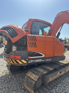 รถขุดไฮดรอลิกแบบตีนตะขาบ Doosan DX85-9C/DX75/DH60 มือสอง น้ำหนัก 8.5 ตัน ชั่วโมงการทำงานต่ำ ได้รับการรับรอง EPA CE เครื่องยนต์ เกียร์ ปั๊ม มอเตอร์ - Product Image 4