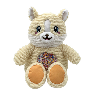 Jopark ODM EN71 Peluches arc-en-ciel en mousse de Offre Spéciale de haute qualité, jouets en peluche Kawaii, cochon rose, jouets en peluche en coton PP - Product Image 3